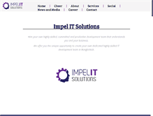 Tablet Screenshot of impelitsolutions.com
